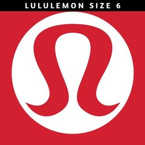 Lululemon Size 6 Items